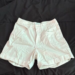 Calvin Klein Jeans High Waist White Shorts
